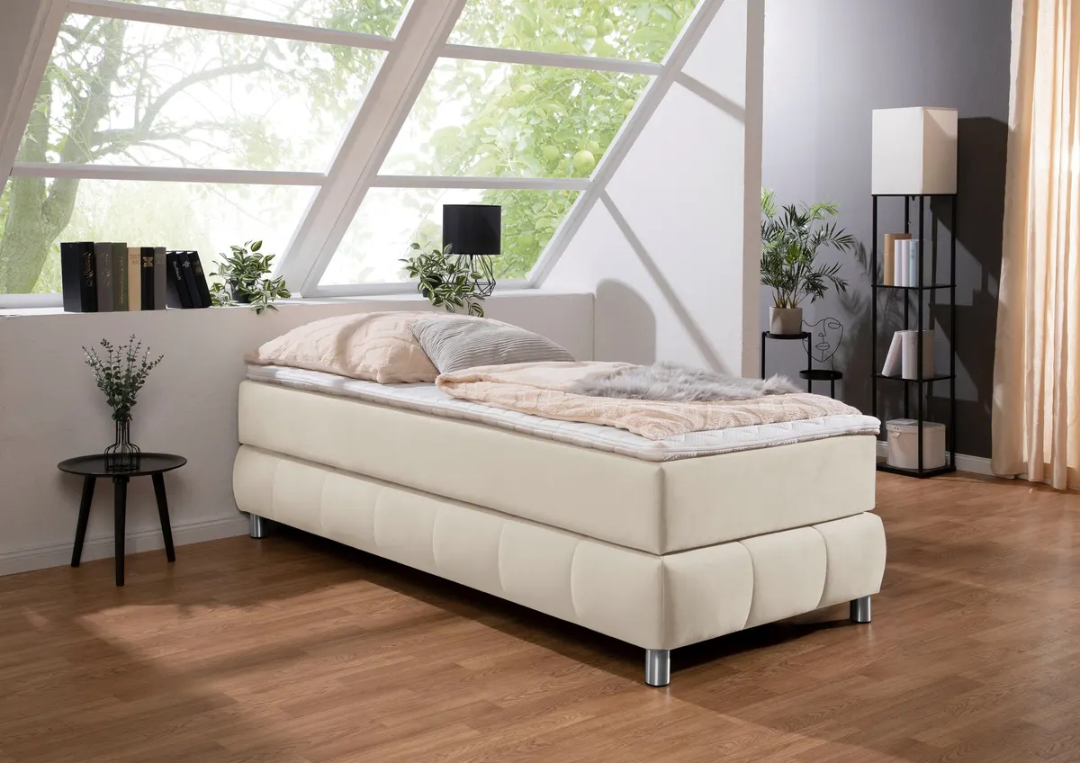 Einzelbetten aus Boxspring